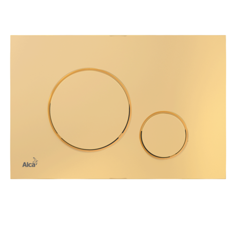 Кнопка управления для скрытых систем инсталляции, золотой, арт. M675 AlcaPlast