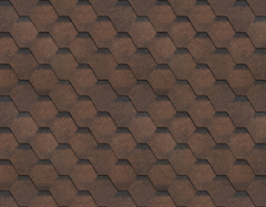 Гибкая черепица ТехноНиколь SHINGLAS Соната  Коричневый 3м2 (Однослойная)