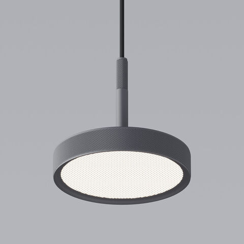 Подвесной светодиодный светильник Elektrostandard Plate 50260 LED 14W 4000K графит