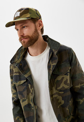 Бейсболка Alpha Industries Nylon Woodland Camo (Камуфляжный)