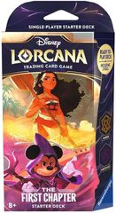 Готовая колода Lorcana TCG выпуска The First Chapter: Amber and Amethyst на английском языке