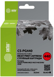 Картридж струйный Cactus CS-PG440 PG-440 черный (180стр.) для Canon Pixma MG2140, 3140, 2240, 2245, 3240, 3540, 3640, 4140, 4240, 4250, MX374, 375, 394, 434, 454, 474, 514, 524, 534, TS5140
