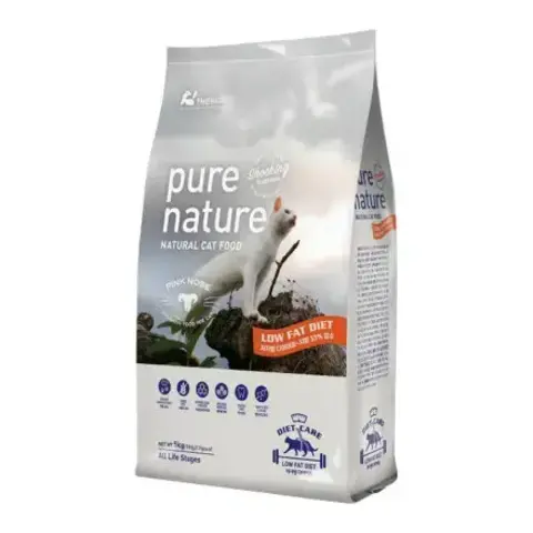 Pure Nature сухой беззерновой корм для кошек контроль веса 5 кг