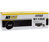 Картридж Hi-Black (HB-W1106A) для HP Laser 107a/107r//MFP135a, 135r, 135w, 137, 1K (с чипом)
