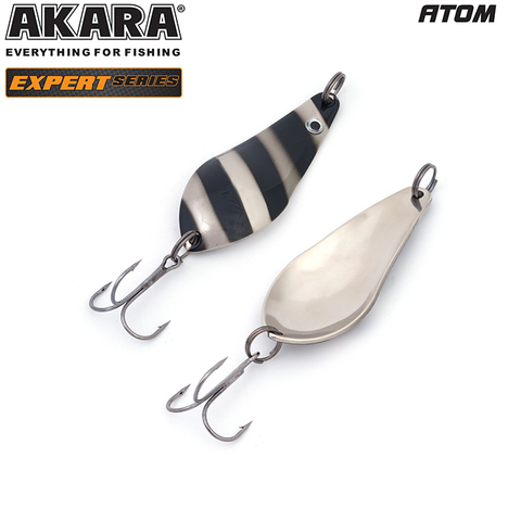 Блесна колеб. Akara Expert Атом 65 мм 22 гр. 14/SIL