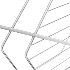 67-0-655 Полка для ванной угловая трапеция 3 яруса гальваника цинк,цвет хром (РемоКолор)