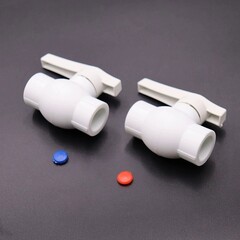 PPR VALFEX Кран шаровой полипропиленовый 20 мм, полнопроходной, комплект 2 шт