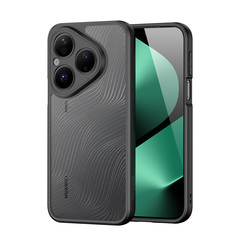 Чехол прозрачный с мягкими черными рамками от Dux Ducis для Huawei Pura 80, серия Aimo Series Case