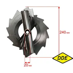 Шнек DDE ST6562 правый (795-538-043)