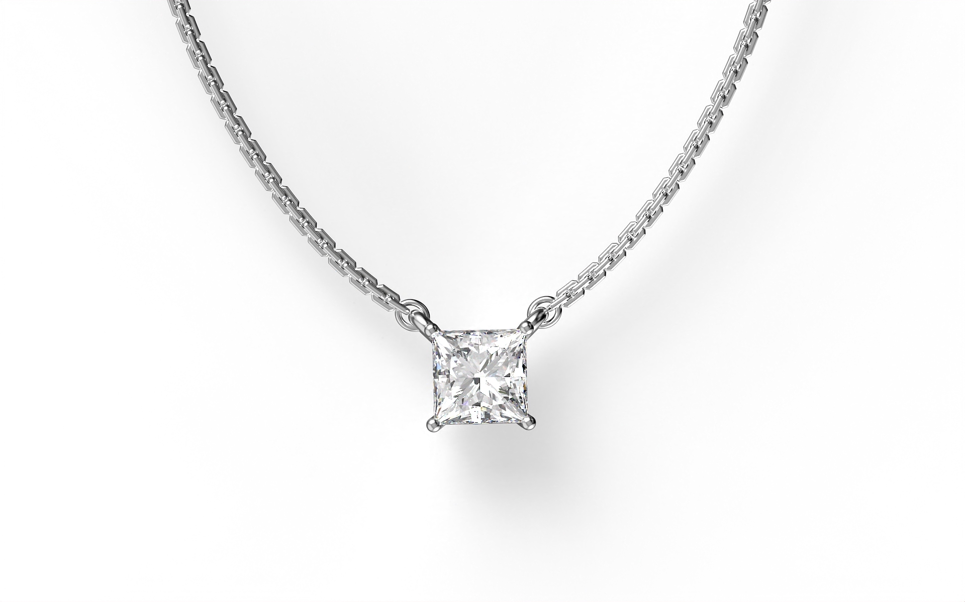 Колье Subtle Statement Necklace – Square