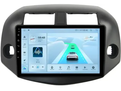 Магнитола Toyota RAV4 (2006-2012) Android 11 8/128GB QLED DSP 4G модель AUR-3006TS18
