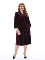 4006 Халат на пуговицах