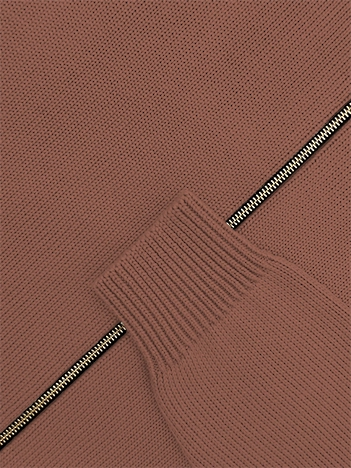 Толстовка на замке из экохлопка