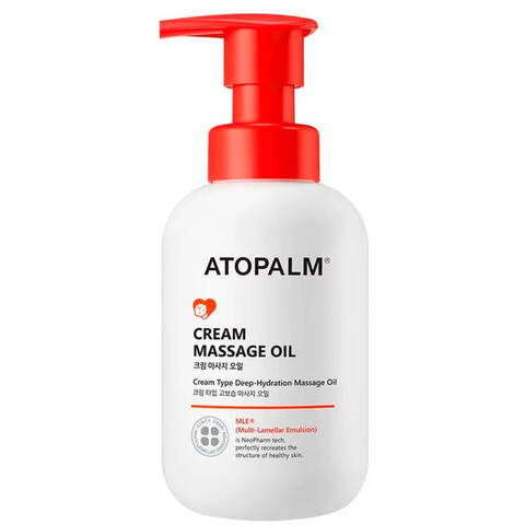 Atopalm Cream Massage Oil, Массажное масло-крем, 200 мл