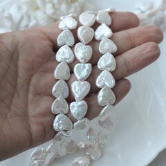 Жемчуг натуральный барочный Сердце, 12.2-13.5 мм, 1 жемчужина, МК017