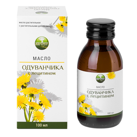 Масло одуванчика с лецитином, 100 мл., Алфит Плюс