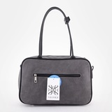 Сумка Саломея 210 македония серый + черный