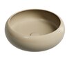 Ceramica Nova Element CN6050MC Умывальник чаша накладная круглая, 36x36, цвет: капучино матовый