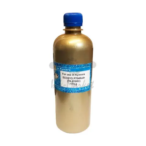 Тонер Mitsubishi/MKI для Kyocera TK-5160, TK-5290 голубой (170 г) Gold ATM