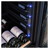 Винный шкаф MEYVEL MV163PRO-KBT2 Темный шоколад