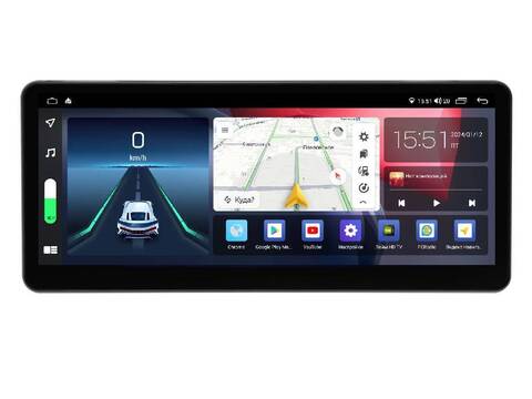 Магнитола для Hyundai Santa Fe (2006-2012) Android 11 4/64GB QLED DSP 4G модель HY-10