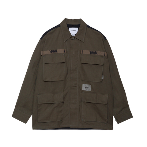 VEINY / LS / COTTON. TWILL