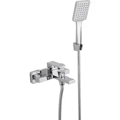 Смеситель для ванны BELZ B60613 короткий излив, латунь, хром