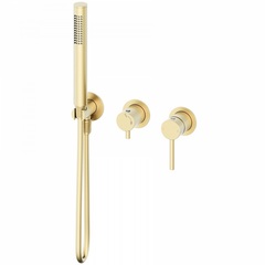 WONZON & WOGHAND STICK WW-838017-BG Смеситель для душевой системы встраиваемый, брашированное золото фото