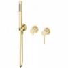 WONZON & WOGHAND STICK WW-838017-BG Смеситель для душевой системы встраиваемый, брашированное золото