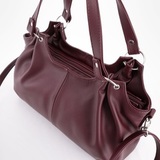 Сумка Саломея 304 гладкий бордо