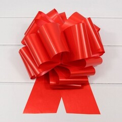 
          Бант Для Упаковки Подарка Большой 10 См (красный)