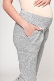 Брюки для беременных 12296 серый меланж