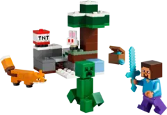 Конструктор LEGO Minecraft 21583 Steve's Taiga Adventure