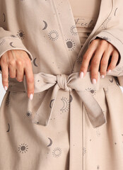 Женский халат E25K-72W101