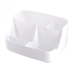 
          Подставка-органайзер д/канцтоваров, Alingar, пластик, прямоугольная, 20 см * 14 см, 5 отделений, белая