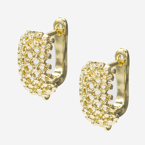 Швензы "Filet", 16,5мм, позолота