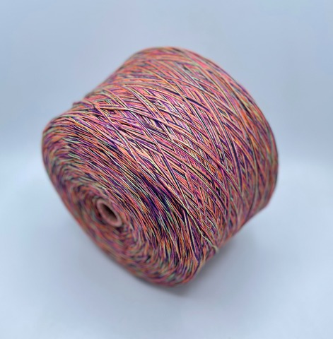 Авторская смотка, Supergeelong, 375м/100гр, 100%меринос, цвет-Букет астр, арт.37258