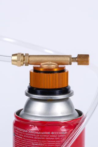 Адаптер для заправки туристических газовых баллонов