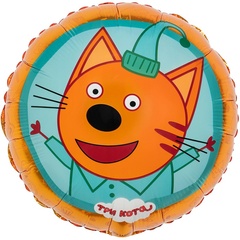 Шар воздушный "Три кота Компот"