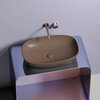 Ceramica Nova Element CN6049MDB Умывальник чаша накладная овальная, 60x38, цвет: темно-коричневый матовый