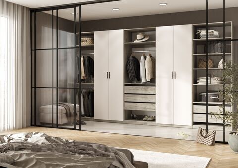 Ларго Вариант №4 (Кашемир, Дуб Крафт серый)