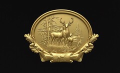 Силиконовый молд № 0203 Панно с оленями