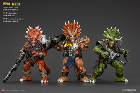 Фигурка Адъютант Зорк масштаб 1/18 Черепашки Ниндзя JoyToy