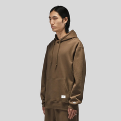 Толстовка Alpha Industries Essential Hoodie Espresso (Темно-коричневая)