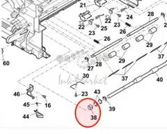 Подшипник оригинал для Sharp AR163 / AR235 / AR275 / ARM236 / ARM276 NBRGC0018QSZZ
