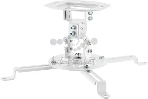 Кронштейн для проектора Cactus CS-VM-PREC01-WT белый макс.23кг потолочный поворот и наклон