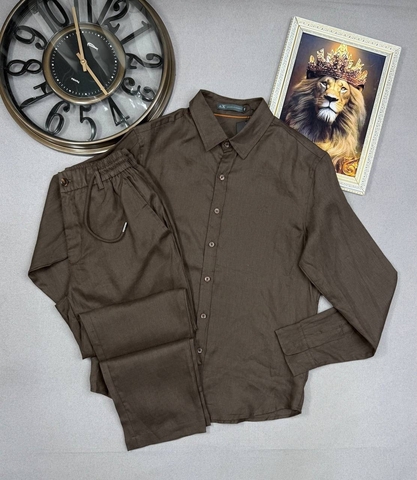 Брюки armani 637675brown