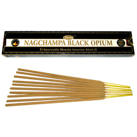 Индийские палочки Ppure NagChampa Black Opium