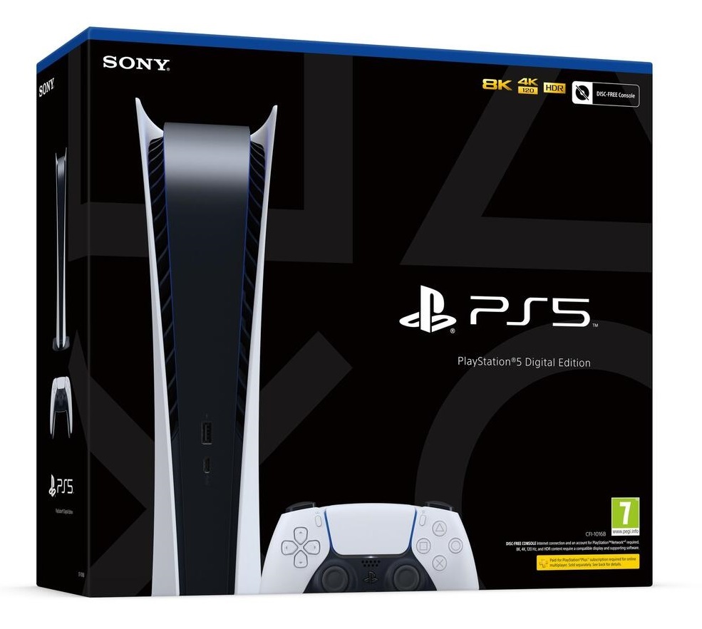 Купить игровую консоль Sony PlayStation 5 Slim Digital Edition (Европа ...