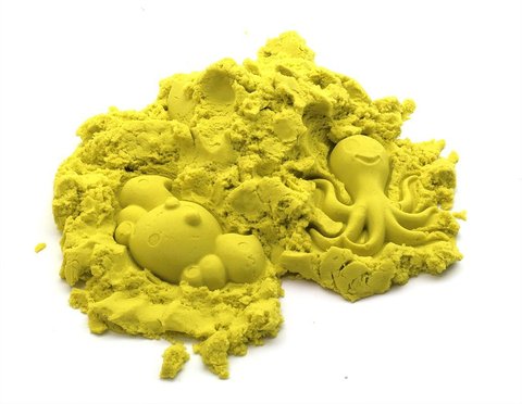 Кинетический песок 1 кг, желтый - Kinetic Sand™